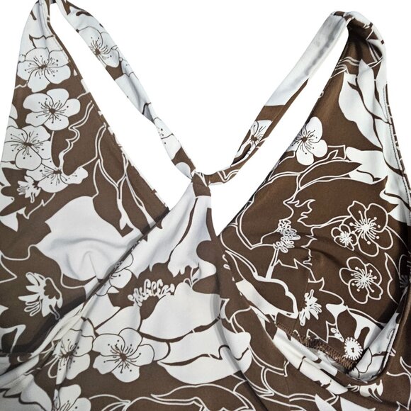 BCBGMaxazria Women's Sundress Dress Floral T Back size Small - Picture 6 of 12